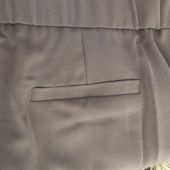 Taupe Cleo,L, high waisted ankle pants with belt &crease, NWT, - Picture 8 of 8